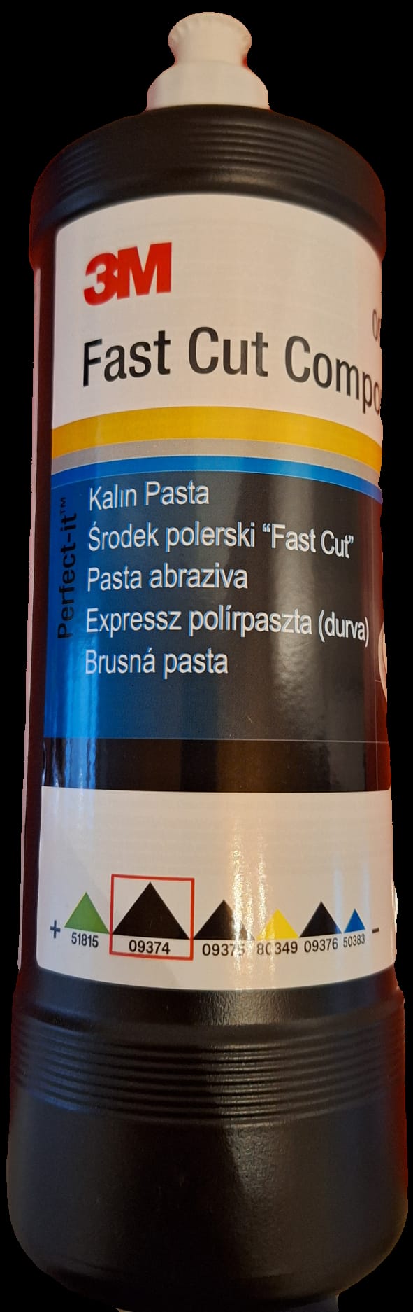 3M 09374Fast Cut Polierpaste mit weißer Kappe