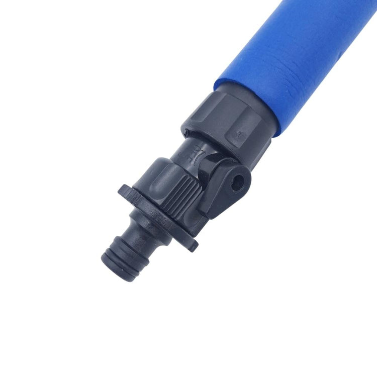 Teleskopstange 99cm-180cm Blau, ummantelt