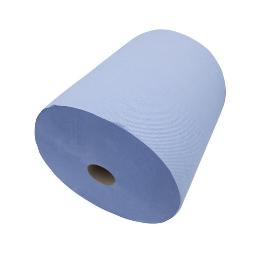 Putztuchrolle, blau, 36 x 38 cm, 3-lagig